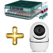 Resim Otomatik Kuluçka Makinesi (130 Yumurta) Tavuk, Bıldırcın Güvercin Hindi Kaz , Wifi Kamera İle İzleme 