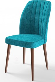 Resim Canisa Concept Etra Serisi Ahşap Gürgen Ayaklı 1.sınıf Sandalye Renk Turkuaz Ayaklar Ceviz 