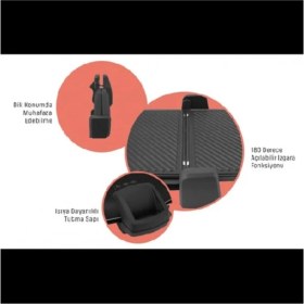 Resim Allians Çift Fonksiyonlu Izgara ve Tost Makinesi, Pratik ve Şık Tasarım 