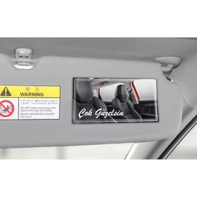 Resim SEFERARICAN Ayna Sticker (8cmx1,8cm) 