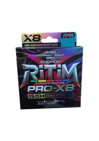 Resim Anchor Ritim X8 Pe Multicolor 150 Mt 0,22mm İp Misina - Standart 