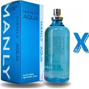 Resim Manly Aqua Erkek Parfüm EDC 3 x 125 ML 
