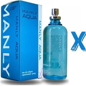 Resim Manly Aqua Erkek Parfüm EDC 3 x 125 ML 