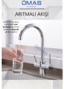 Resim Arıtmalı Mutfak Bataryası 3 Yollu Arıtmalı Mutfak Eviye Bataryası 