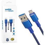 Resim Weko Wk-22023 Usb To Mıcro Usb Örgülü Lacivert Şarj Kablosu No:14 