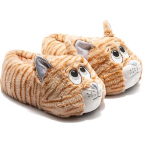 Resim Twigy Pompik Kadın,Garson Boy Hayvanlı Panduf Bej 36/41 