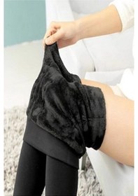 Resim Güney Çorap Menova Peluş Taytsiyahs/M Siyah 