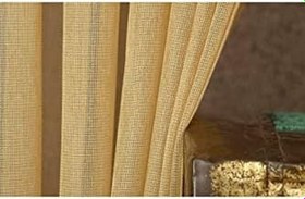 Resim Massarelli Etamin Şantuklu Tül Altın Rengi 1-3 Sık Pile 350 x 260 Altın Rengi 