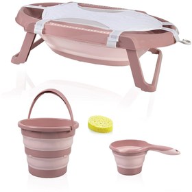 Resim Babyjem Katlanır Banyo Seti 5'Lİ 