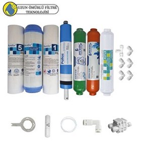 Resim Pemax Water Solutions Purefer Açık Kasa Çift Sedimentli Sertifikalı 7'li Pallas Mebran Mineral-Alkali 