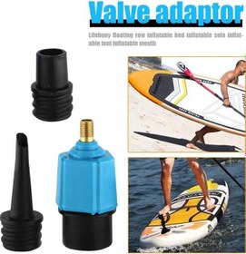 Resim Şişme Havuz Yatağı Vana Adaptörü Lifebuoy Kanepe Çadır Hava Valfi Pompası 