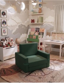 Resim LENSA HOME Çocuk Koltuğu Komple Sünger Katlanabilir Yataklı - Çocuk Minderi 0-4 Yaş 