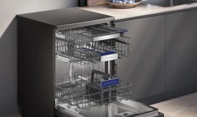 Resim Siemens SN15EC00NT 6 Programlı 13 Kişilik Bulaşık Makinesi 