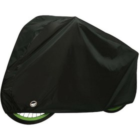 Resim Ranyeek Su Geçirmez Katlanabilir Bisiklet Örtüsü - 29"e Kadar Uygun, Kilit Delikli Siyah 