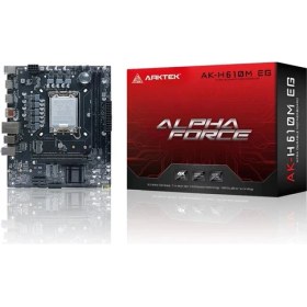 Resim Marmara Qumasch Arktek Alpha Force, AK-H610M Eg Vs, 2xddr4, M.2, 2x Hdmı, Dp, 12-13.14.nesil, LGA1700 Soket, Anakart 