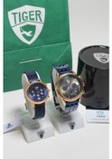 Resim Tiger Sevgililer İçin Kol Saati T1 001 Lacivert - Rose Gold 