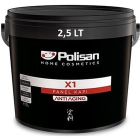 Resim Polisan X1 Panel Kapı Boyası Sahra Kremi 2,5 Lt 
