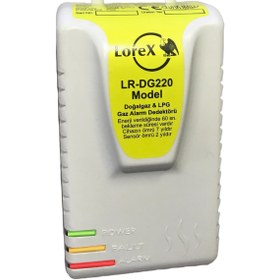 Resim LOREX Lr-dg220 Doğalgaz Ve Lpg Gaz Dedektörü 