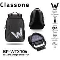 Resim Classone Bp-Wtx104 Energy Serisi Su Geçirmez Kumaş 15.6 Laptop Sırt Çantası 