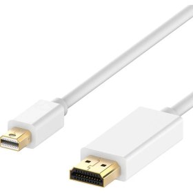 Resim Boblov Mini Displayport To HDMI Kablo Thunderbolt - HDMI Erkek Kablo 