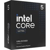 Resim Intel Core Ultra 5-245kf, 14 Core, 4.2ghz, 24mb, 125w, Lga1851, 15.nesil, Box, Dahili Grafik Yok, Fan Yok 