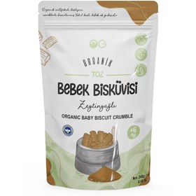Resim OG NATURALOrganik Toz Bebek Bisküvisi 240g 