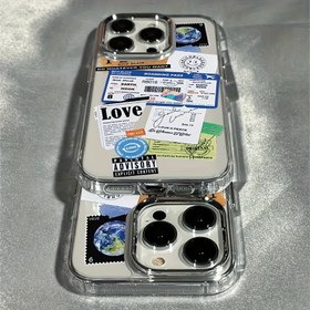 Resim iPhone 17 /17 Air/17 Pro Max161514131211 Telefon Kılıfı İçin Uygun Havayolu Bilet Etiketi, Darbe Emici Kaymaz Hafif Yeni Moda Tasarım Erkek ve Bayan Koruma Kaliteli Çanta 
