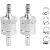 Resim Homyl 2 Adet Geri Dönüşsüz Çek Valf 4 Hortum 6mm-çap 