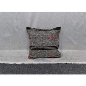 Resim Zehra Abla Halı Yeni El Dokuma Dekoratif Kilim Kırlent Yastık Kılıfı 6015 