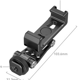 Resim SmallRig 4382 Metal Telefon Tutucu 