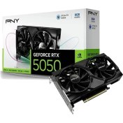 Resim Pny RTX5050 8gb 128BIT Siyah Ekran Kartı (VCG50508DFXPB1) 