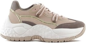 Resim Armani Exchange Hakiki Deri Karışımlı Süet Detaylı Kalın Taban Sneaker Ayakkabı Bayan AYAKKABI XW001627 AF17447 M1176 