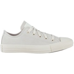 Resim Converse Chuck Taylor All Star Suede Kadın Bej Spor Ayakkabı A15500c.271 Krem 