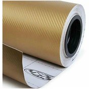 Resim Altın-30x127cm-30cmx127cm 3d Karbon Fiber Araba ları Rulo Streç Film Araba Motosiklet Dıy Styling Vinil Siyah Re 