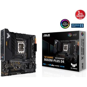 Resim ASUS Tuf Gamıng B660m-plus Wıfı D4 Ddr4 5333mhz(oc) M.2 Hdmı Dp Matx 1700p 