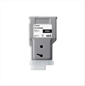 Resim Canon PFI-320MBK Matte Black Mat Siyah Plotter Kartuş TM-200-300-305 