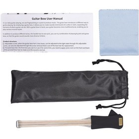 Resim Halk Akustik Gitar Picasso Yay Yaylı Enstrüman Çift Siyah 