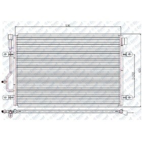 Resim Klima Radyatoru Kondenser Audi A4 1.6I-1.8T-1.9Tdi-2.0I 2003-2005 504609826 