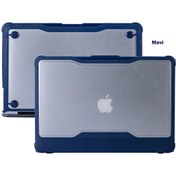 Resim Mavi Macbook Air Koruyucu Kılıf A1932 Ile Uyumlu 2018/2019 Darbe Emici Outdoorhf McStorey