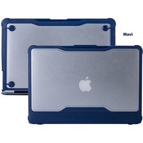 Resim Mavi Macbook Air Koruyucu Kılıf A1932 Ile Uyumlu 2018/2019 Darbe Emici Outdoorhf 