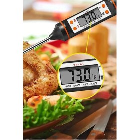 Resim Dijital Gıda Termometresi, Hızlı ve Doğru Sıcaklık Ölçüm Cihazı 