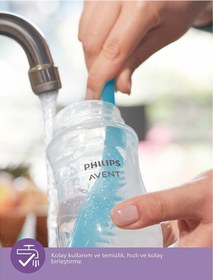 Resim Doğal Tepkili Pp 2'li Biberon Seti 125ml 0+ Ay 2 Adet 