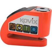 Resim Kovıx Kd6-Fo Alarmlı Disk Kilit Turuncu N11.2296 Vexo