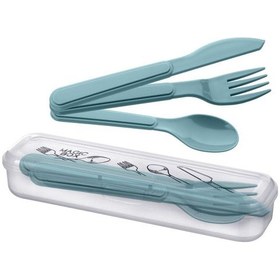 Resim Kendiliğinden Kutulu Hijjenik Plastik Piknik Tipi Çatal Kaşık Bıçak Seti Diğer 