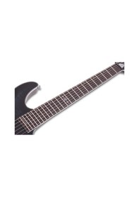 Resim Schecter C-1 Platinum Elektro Gitar (See-Thru Siyah Saten) 