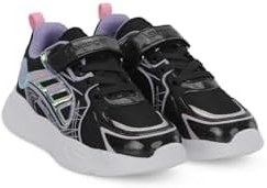 Resim Slazenger KELSY Kız Çocuk Siyah/Mor Günlük Spor Ayakkabısı 