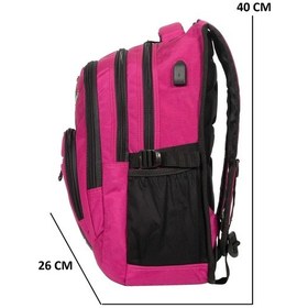 Resim Relaxion 2227 Yarasa Sırt Çantası - Pembe 