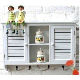 Resim BİANCA LAKE MUTFAK RAFI TEREK 