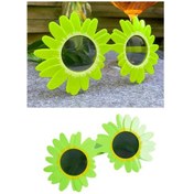 Resim Papatya Parti Gözlüğü Parti Aksesuar Yeşil Standart 