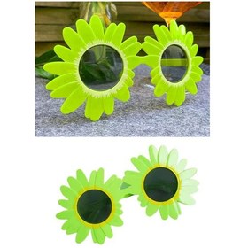 Resim Papatya Parti Gözlüğü Parti Aksesuar Yeşil Standart 